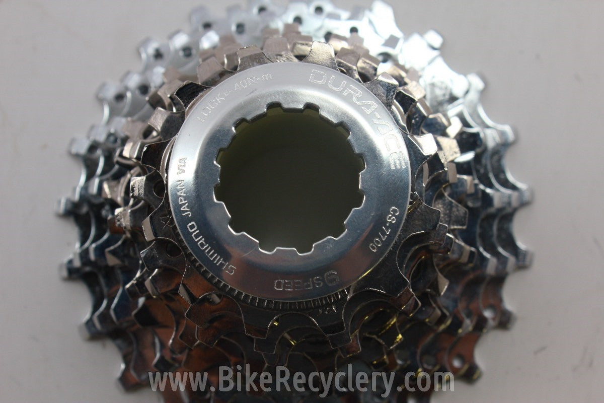 NOS Shimano Dura Ace CS-7700 9 Speed Cassette: 12-23t