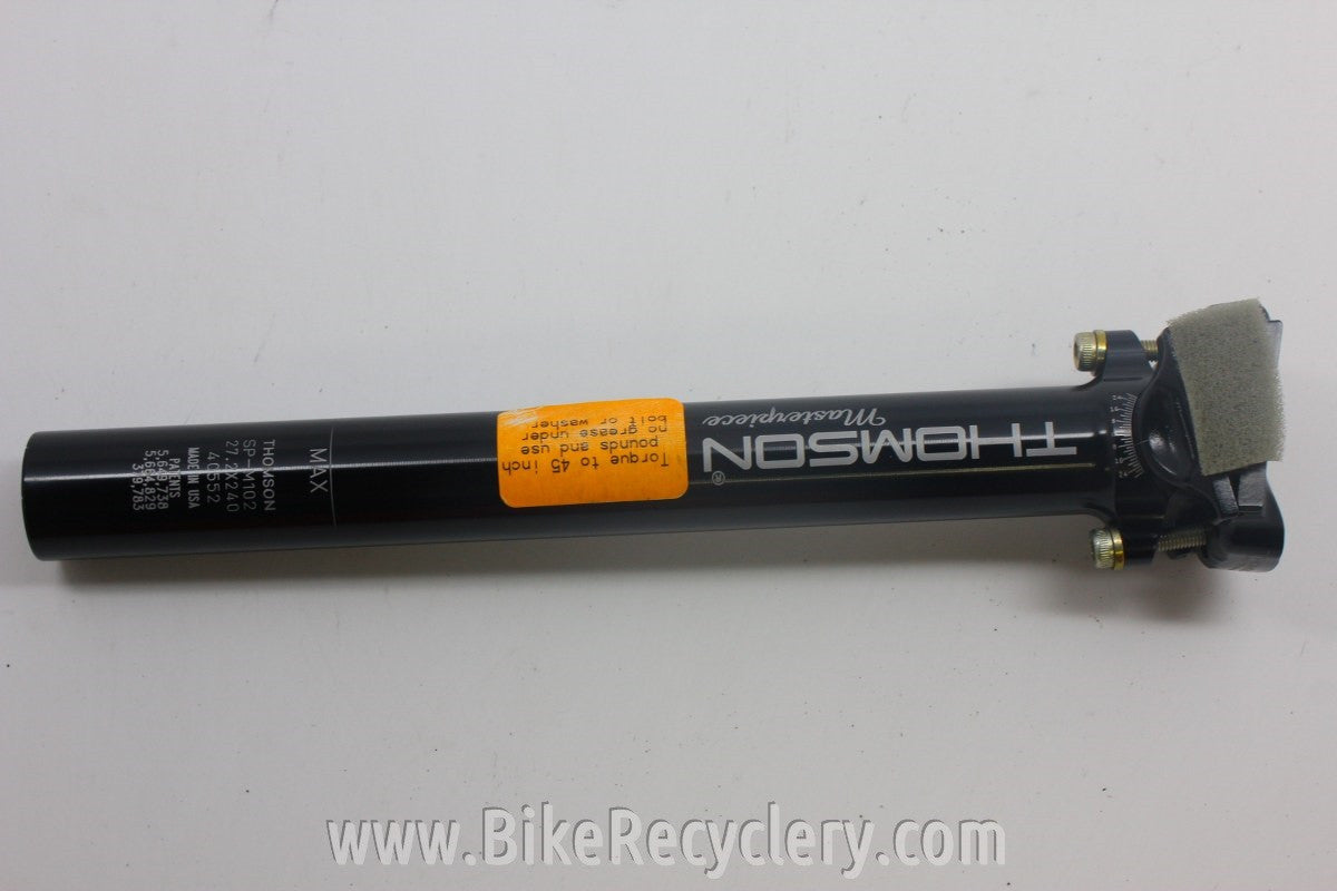 Thompson Masterpiece Seatpost: 27.2mm x 240mm, NEW