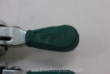 Suntour BarCon Bar End Shifters: GREEN CAMPAGNOLO COVERS 5/6/7 speed Retro Friction