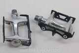 Specialized Track Pedals; 1980's Black/Silver