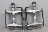 Specialized Track Pedals; 1980's Black/Silver