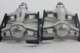 Specialized Track Pedals; 1980's Black/Silver
