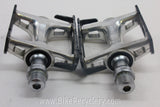 Specialized Track Pedals; 1980's Black/Silver