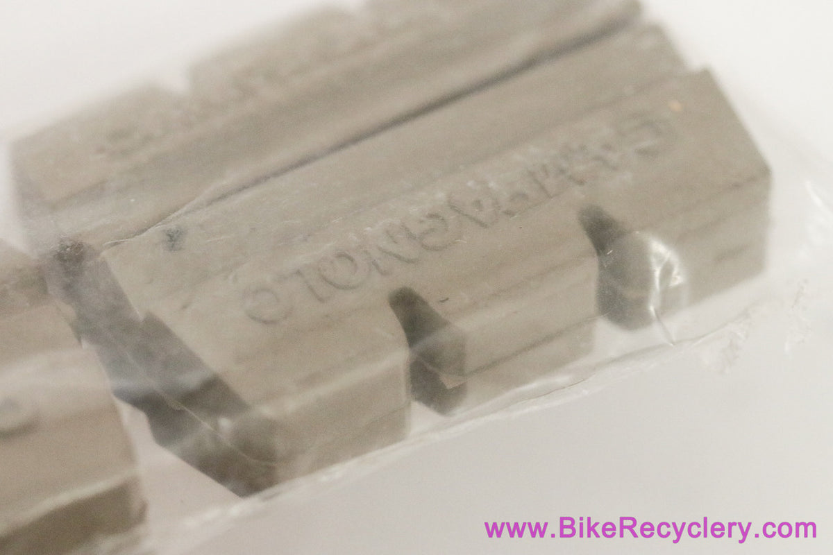 NIB/NOS Campagnolo Super Record / Victory Brake Pads: Grey (Set of 4 / Two Pairs)