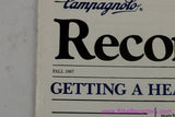 Campagnolo Record News Newsletter: Fall 1987