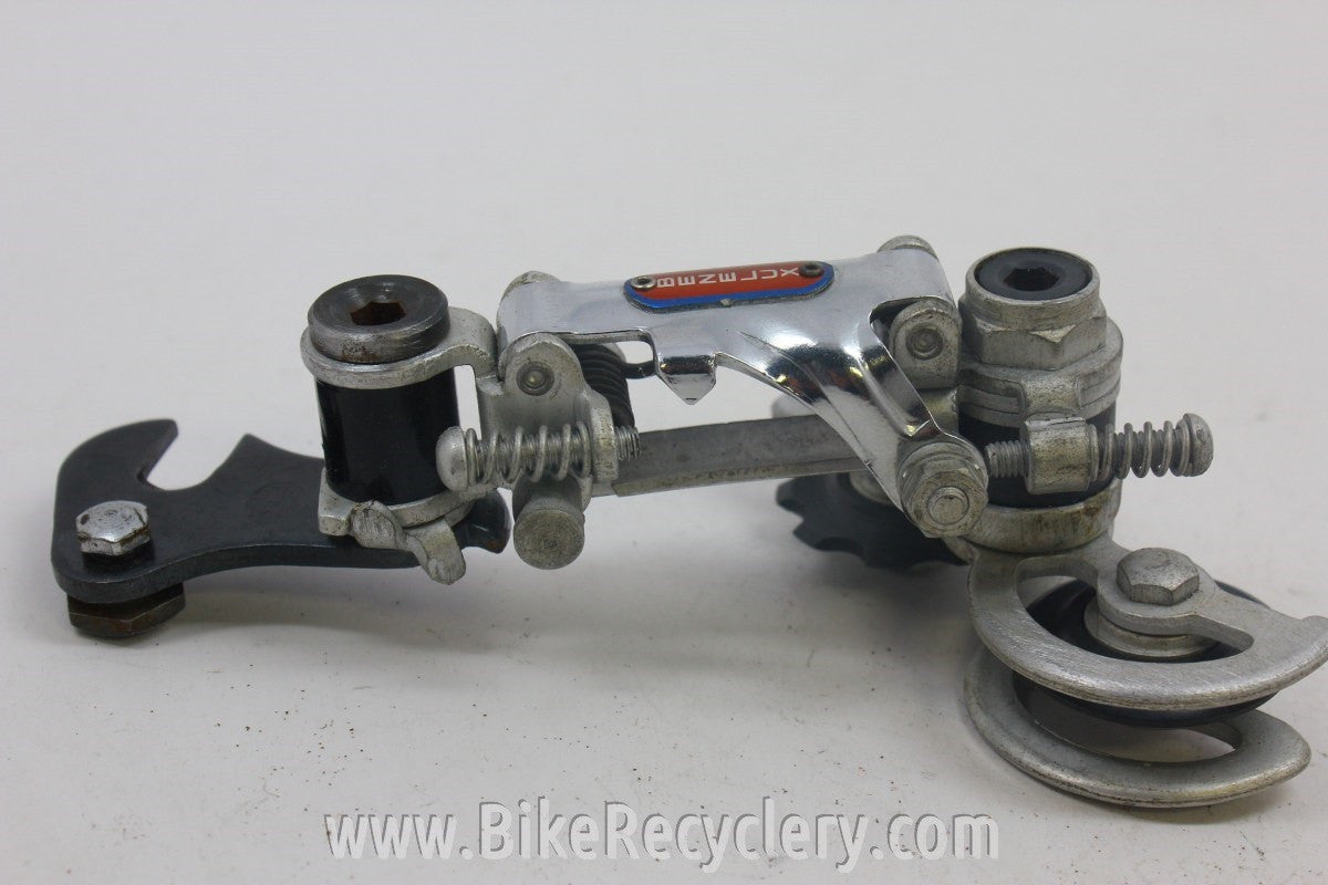 NOS Cyclo Benelux 5 Speed Derailleur: 1960's English Red Blue Logo Racing