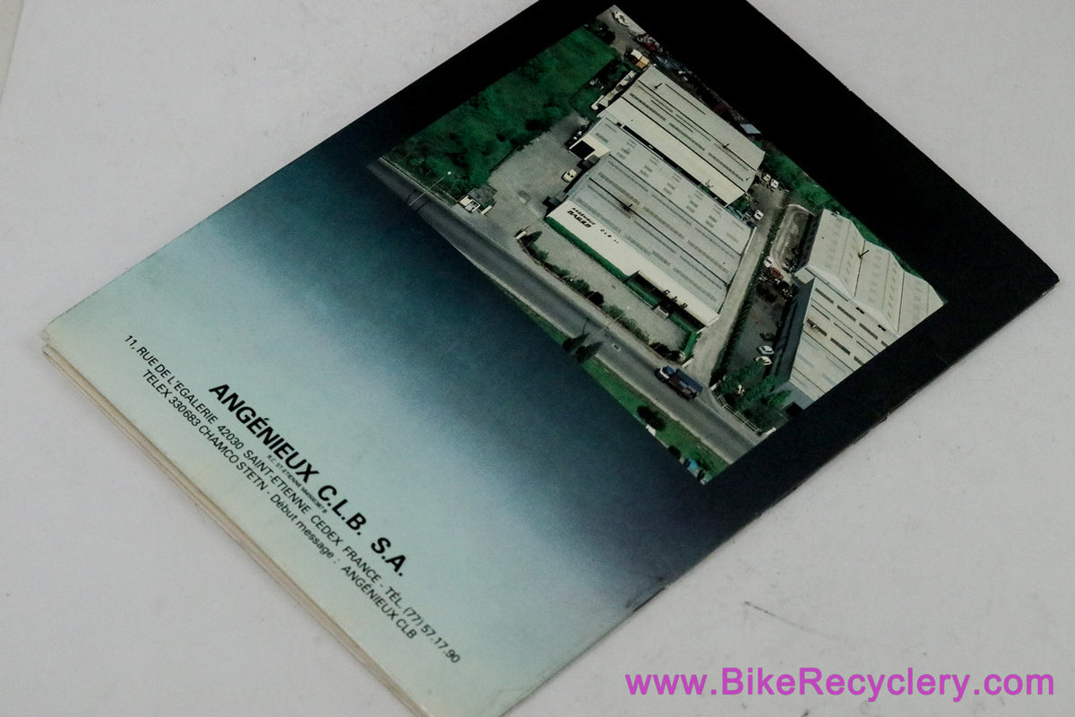 CLB Brakes Catalog:1970's 1980's - French (Mint Slight Cover Wear)