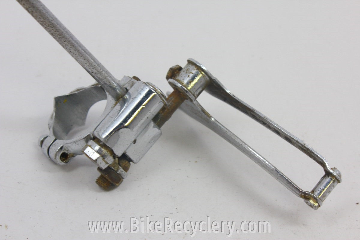 Cyclo Benelux Front Derailleur: Rod / Lever Type, 1950's