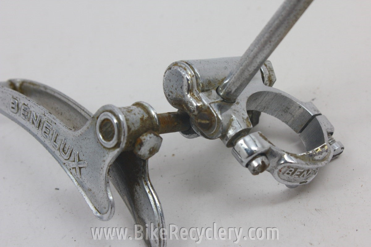 Cyclo Benelux Front Derailleur: Rod / Lever Type, 1950's