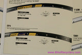 1996 Mavic Rim Catalog Lot: Full Size + Brochure & Wheel Building Guide (Mint & Average)