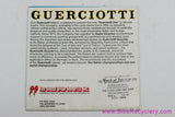 Guerciotti Catalog / 26x19" Guerciotti Gold Poster: 1980's