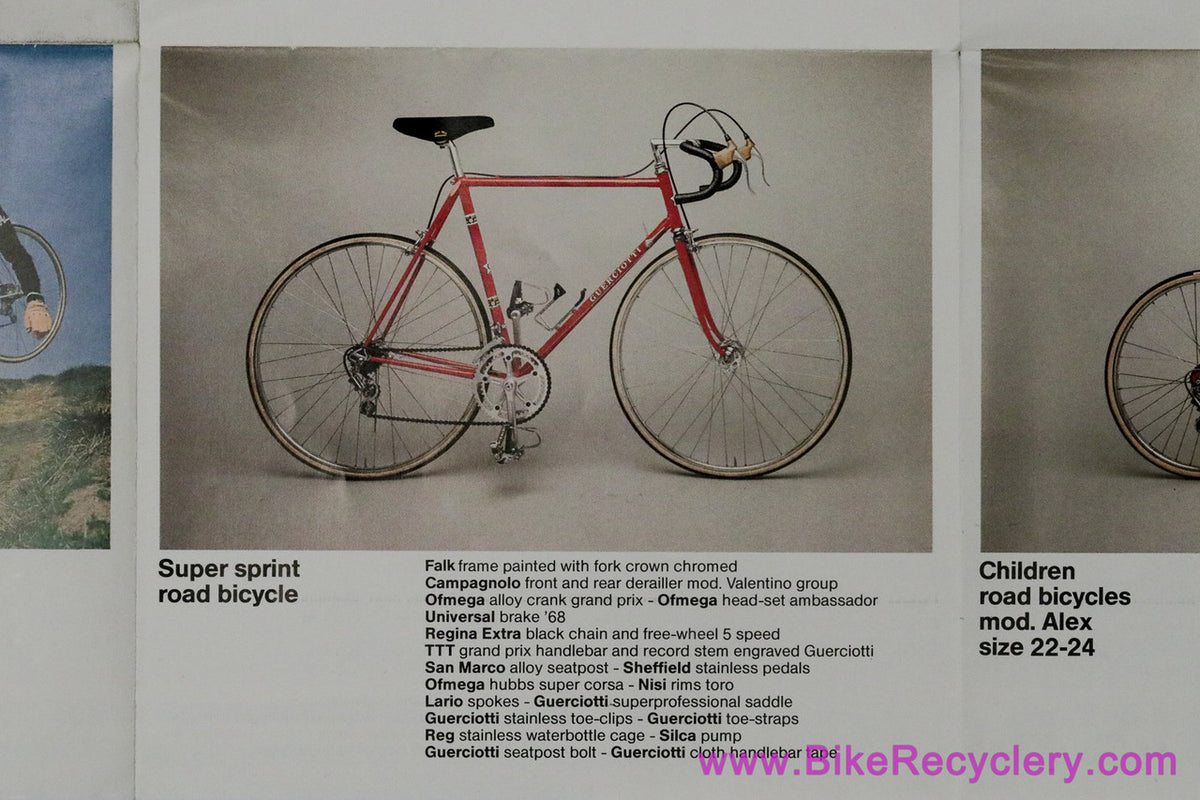 Guerciotti Catalog / 26x19" Guerciotti Gold Poster: 1980's