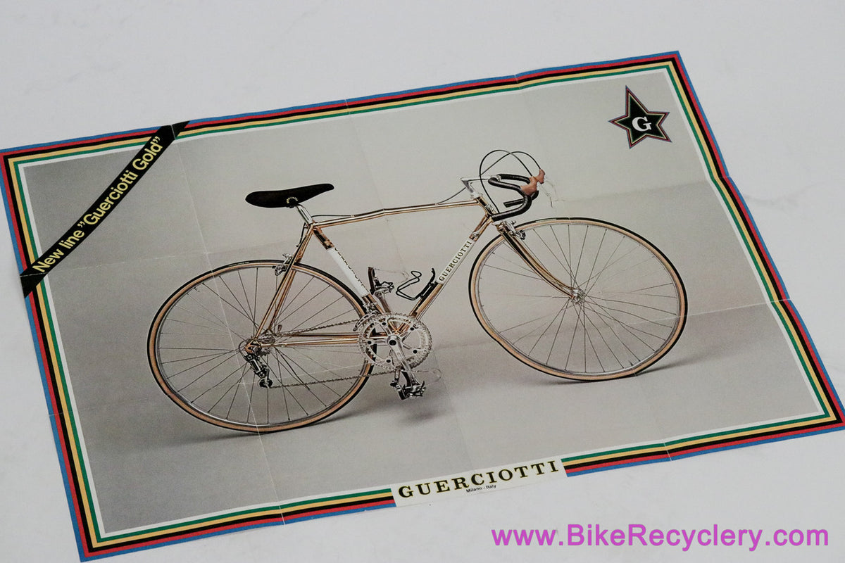Guerciotti Catalog / 26x19" Guerciotti Gold Poster: 1980's