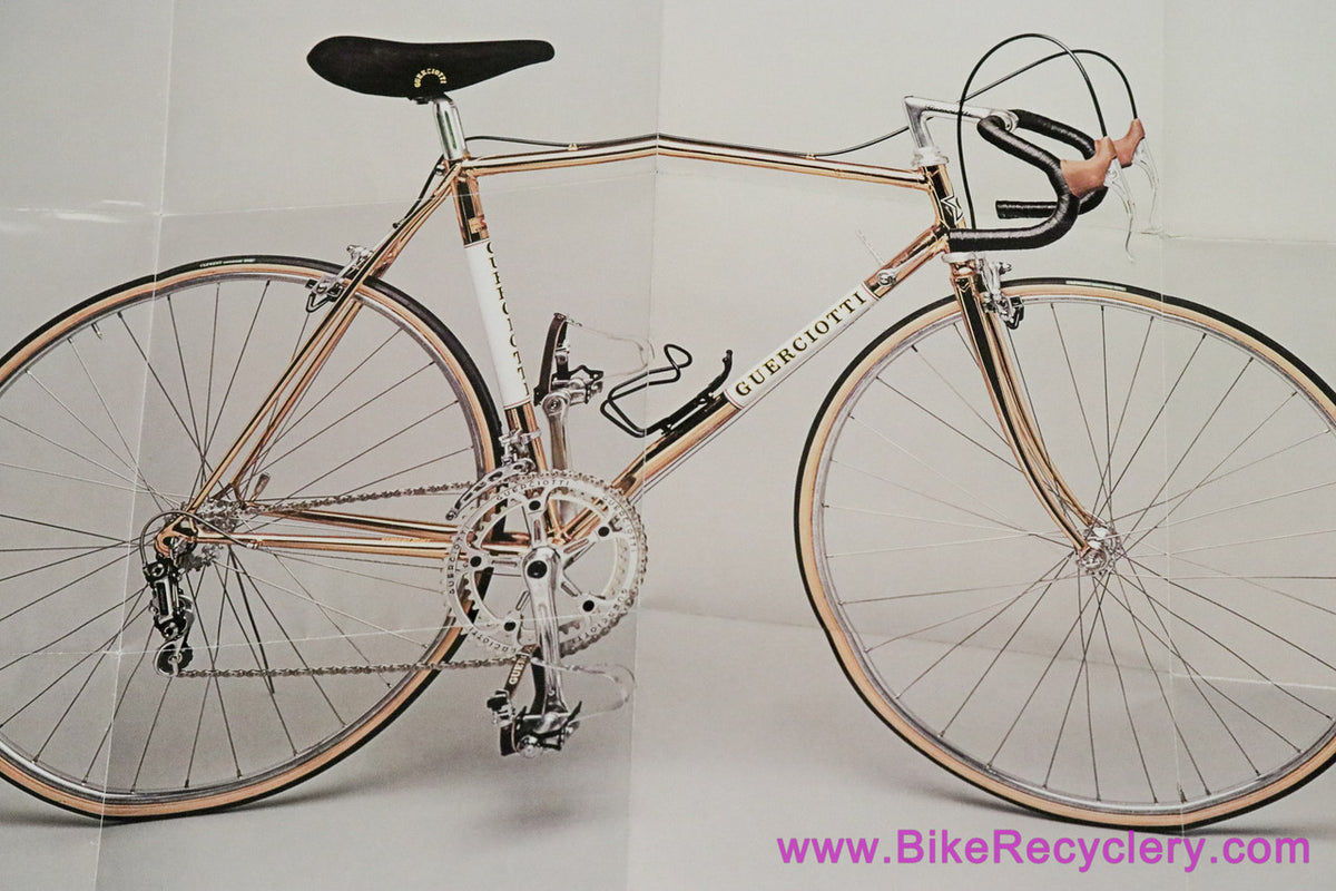 Guerciotti Catalog / 26x19" Guerciotti Gold Poster: 1980's