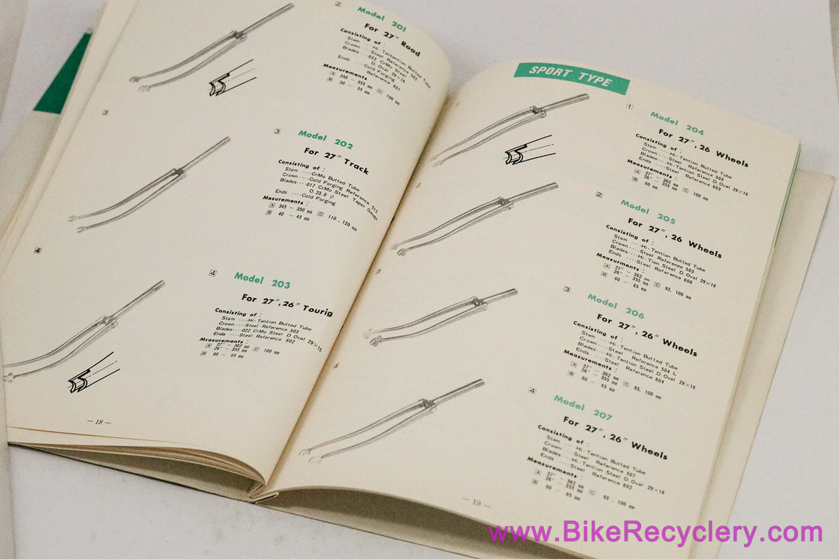 Ishiwata Tubing Catalog: 1980's - RARE (Near Mint)