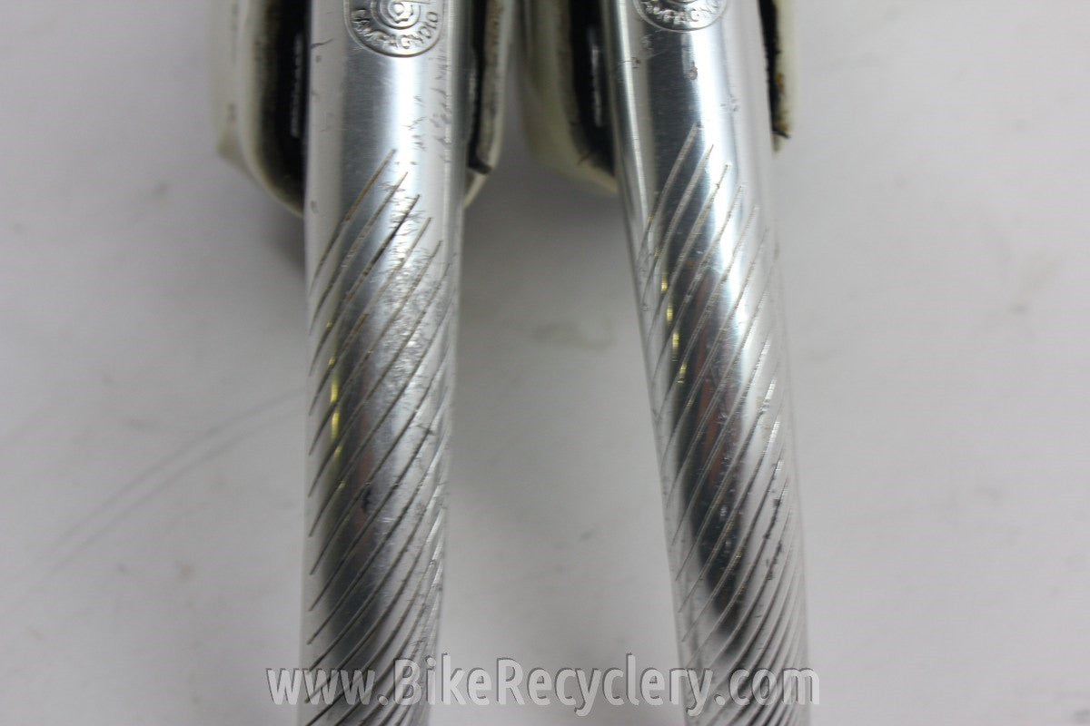 Campagnolo C-Record Brake Levers: Clean White Hoods, 1st Gen