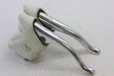 Campagnolo C-Record Brake Levers: Clean White Hoods & Plugs, 1st Gen