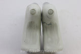 Campagnolo C-Record Brake Levers: Clean White Hoods & Plugs, 1st Gen
