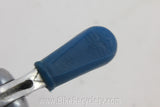 Campagnolo Record Bar End Shifters: Blue Covers, Mint