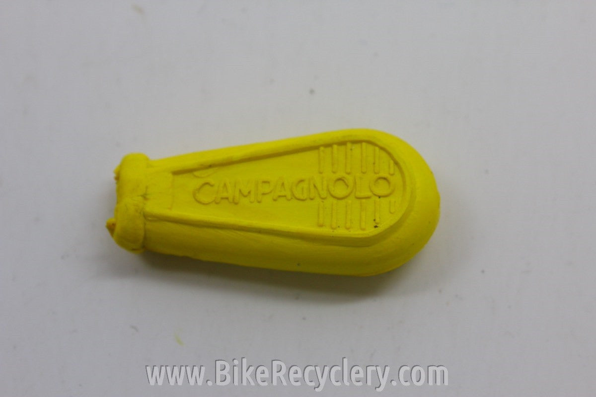NOS Campagnolo Bar End Shifter Rubber Cover: Yellow (one)