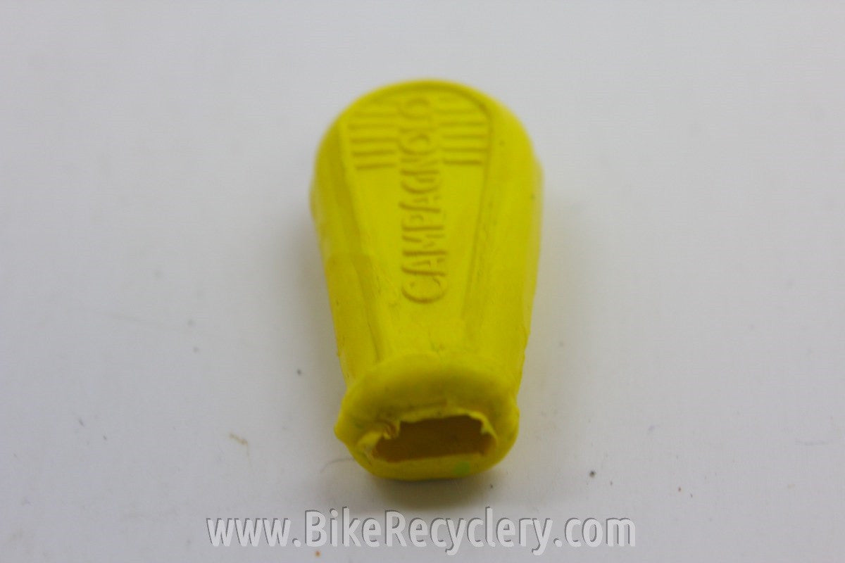 NOS Campagnolo Bar End Shifter Rubber Cover: Yellow (one)