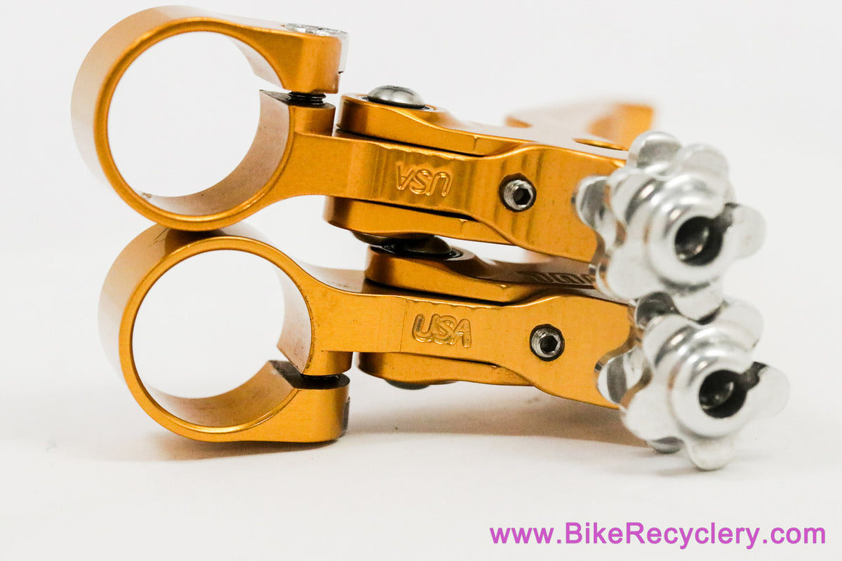 Paul Canti Levers: Rare Gold Ano! Pair (Near Mint Low Miles)