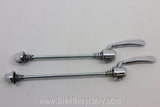NOS Vintage Miche QR Skewers: 1980's Chrome