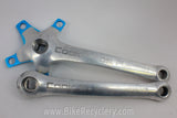 Cook Brothers E-Type Crankset: Polished w/ Blue Spider, 176mm, 94/58 BCD