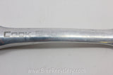 Cook Brothers E-Type Crankset: Polished w/ Blue Spider, 176mm, 94/58 BCD