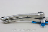 Cook Brothers E-Type Crankset: Polished w/ Blue Spider, 176mm, 94/58 BCD
