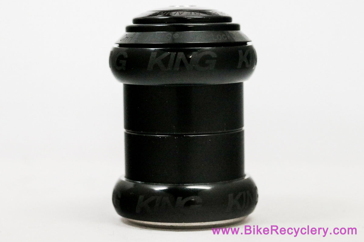 Chris King D11 NoThreadSet Headset: Pegoretti / Falz - 1 1/8" - Black Sotto Voce (Mint Low Miles)