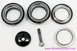 Chris King 1 1/8" NoThreadSet Threadless Headset: Sotto Voce Black (Near Mint+ LOW Miles)