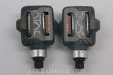 Vintage Time A.T.A.C. Clipless Pedals: 1990's, Gray/Black