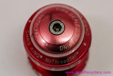 Chris King 1 1/8" NoThreadSet Threadless Headset: Red - Bold (Near Mint)