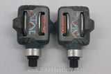 Vintage Time A.T.A.C. Clipless Pedals: 1990's, Gray/Black
