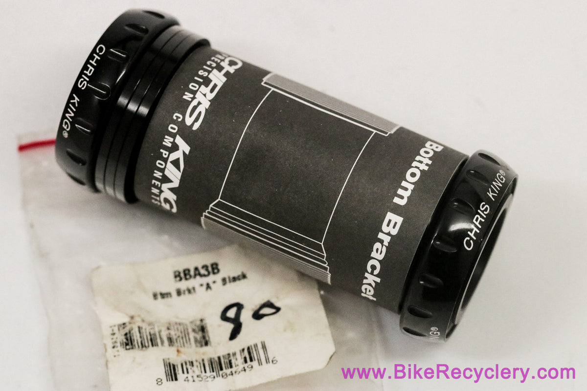 Chris King ThreadFit 24 Bottom Bracket: Black - "A" (NEW)