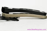 Ionic Billy / B2 Bomber 1x Crank Arms: CNC Machined Rarity! 172.5mm x 130mm - Black & Gold - 1990's/2000's (Near Mint++ LOW MILES)