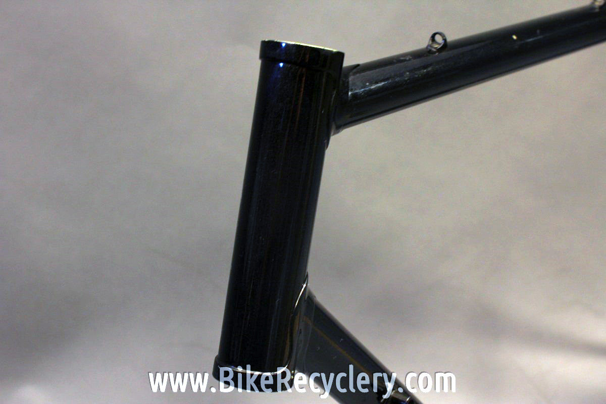 1984 Bruce Gordon Chinook Frame:  56cm, Metallic Black, Columbus Sl Lugged Steel, 101 Ever Made