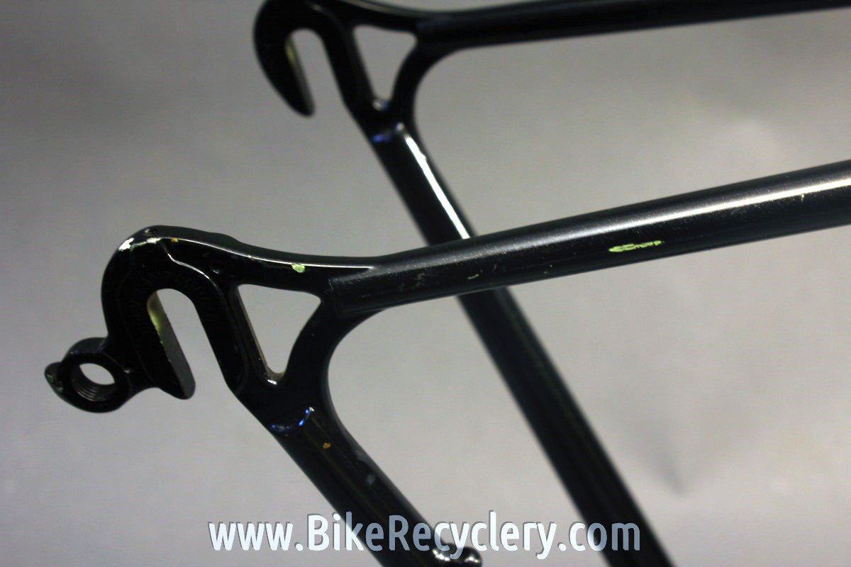 1984 Bruce Gordon Chinook Frame:  56cm, Metallic Black, Columbus Sl Lugged Steel, 101 Ever Made