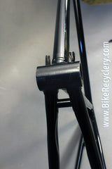 1984 Bruce Gordon Chinook Frame:  56cm, Metallic Black, Columbus Sl Lugged Steel, 101 Ever Made