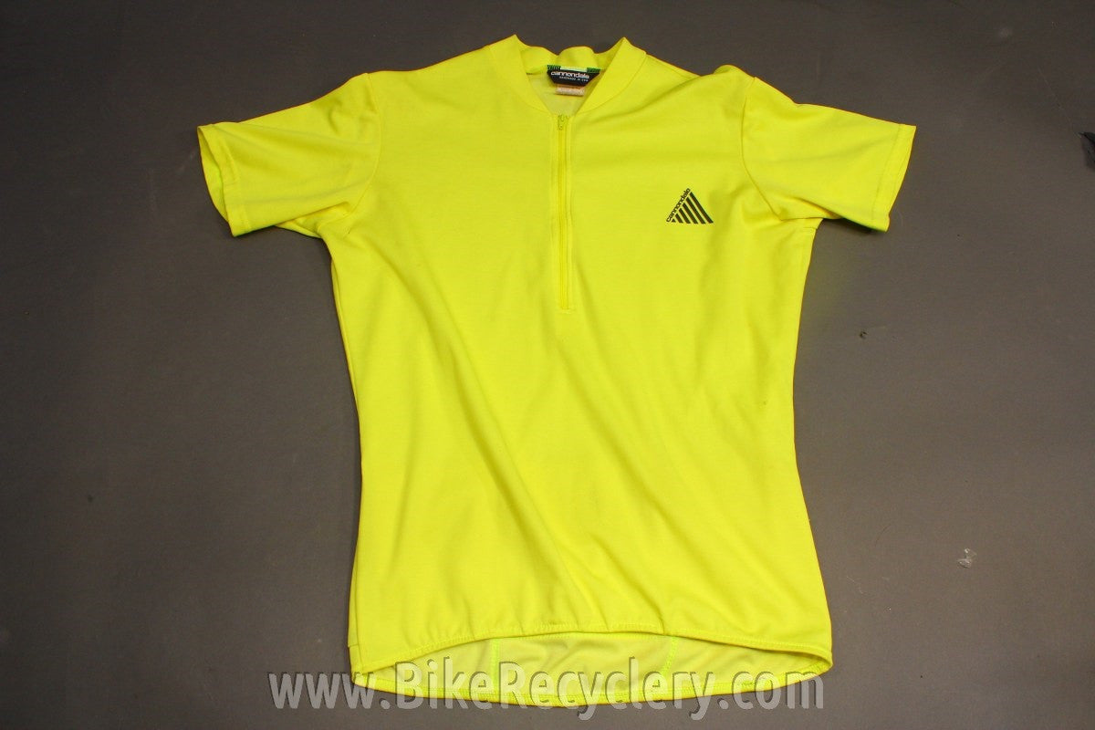 Vintage Cannondale Jersey: Yellow, 1980's Large EXC