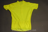 Vintage Cannondale Jersey: Yellow, 1980's Large EXC