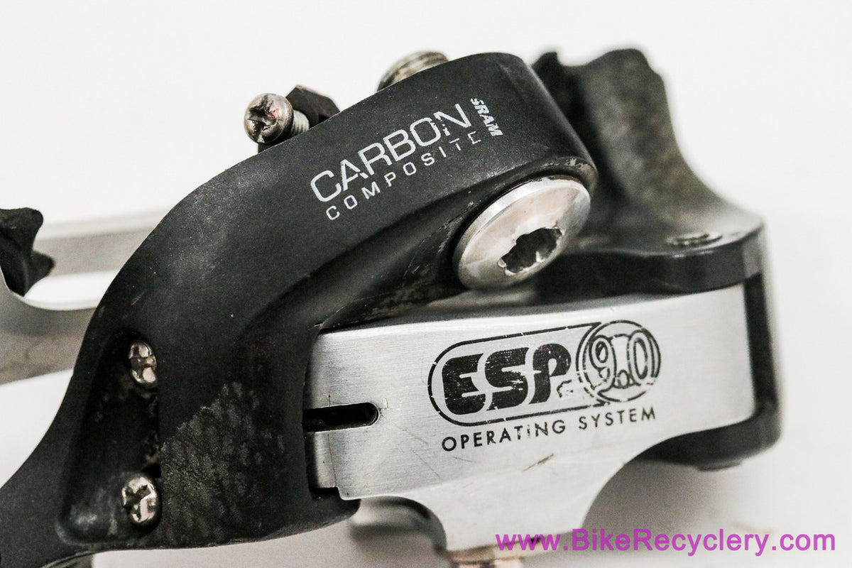 SRAM ESP 9.0 Composite Rear Derailleur: Carbon Composite - Long Cage - 1990's