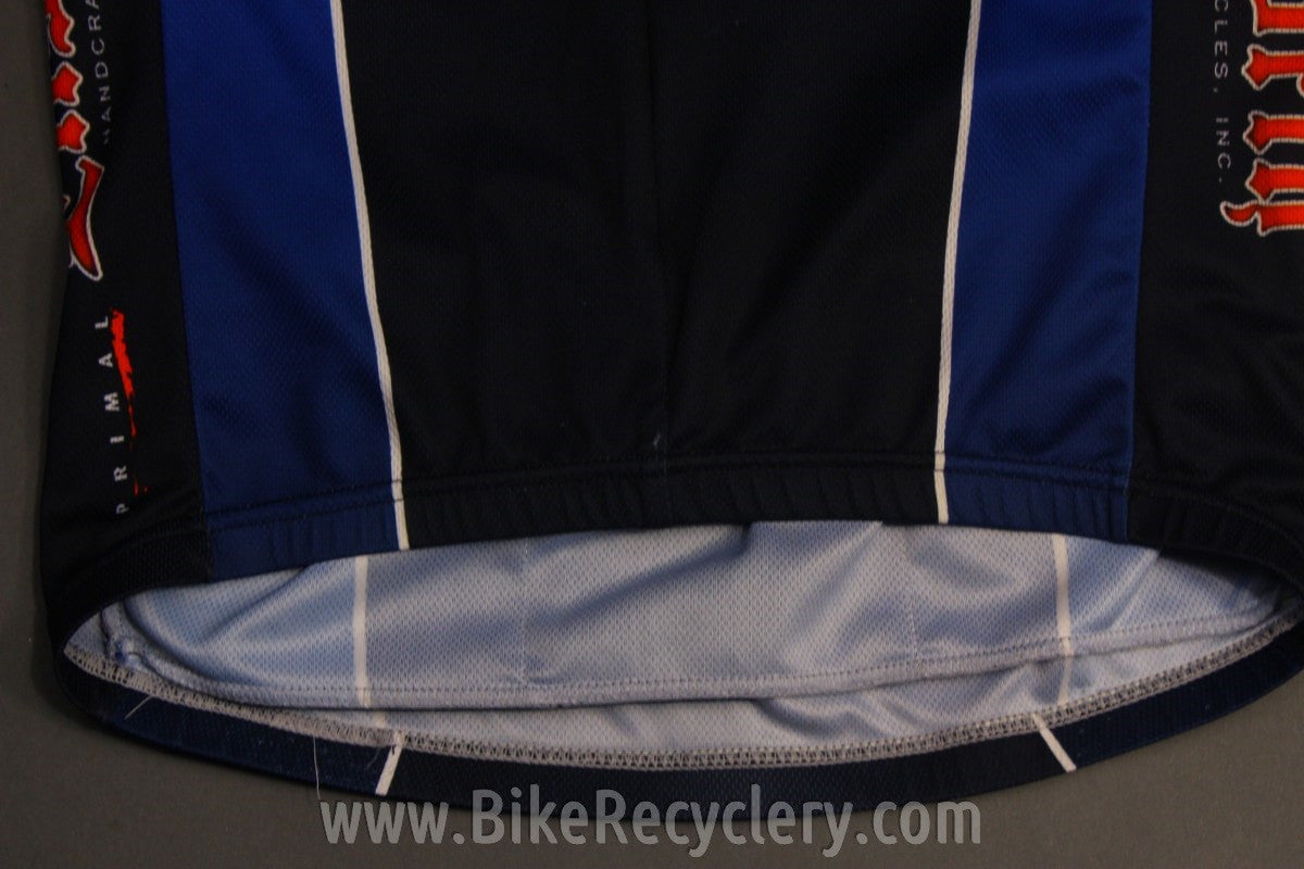 Ellsworth Cycling Jersey: SMALL Primal Wear Black/Blue MINT or NOS