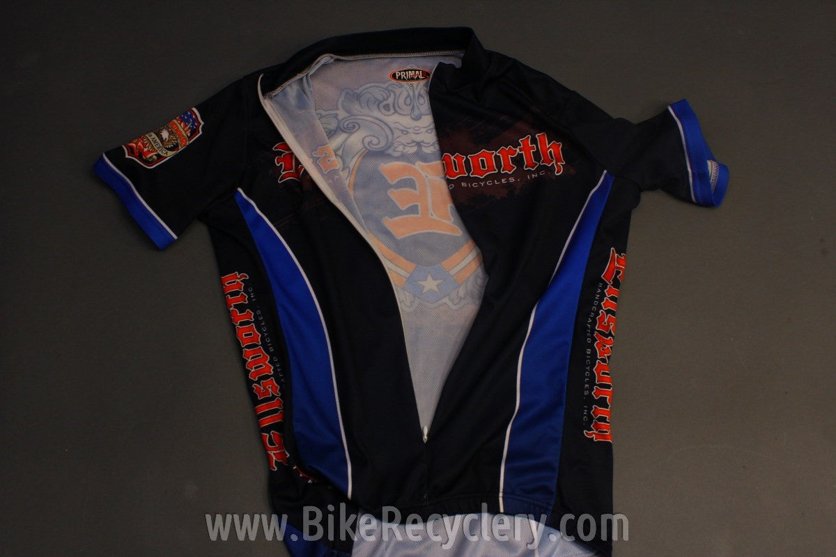 Ellsworth Cycling Jersey: SMALL Primal Wear Black/Blue MINT or NOS