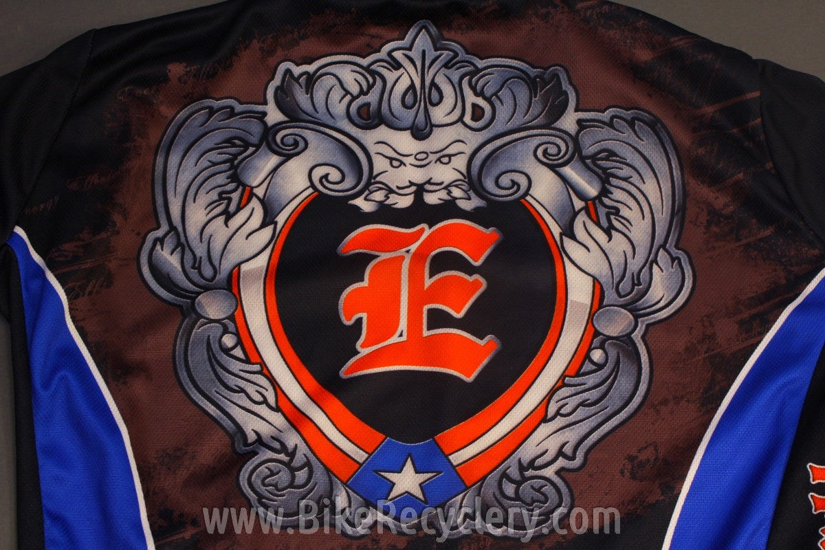 Ellsworth Cycling Jersey: SMALL Primal Wear Black/Blue MINT or NOS
