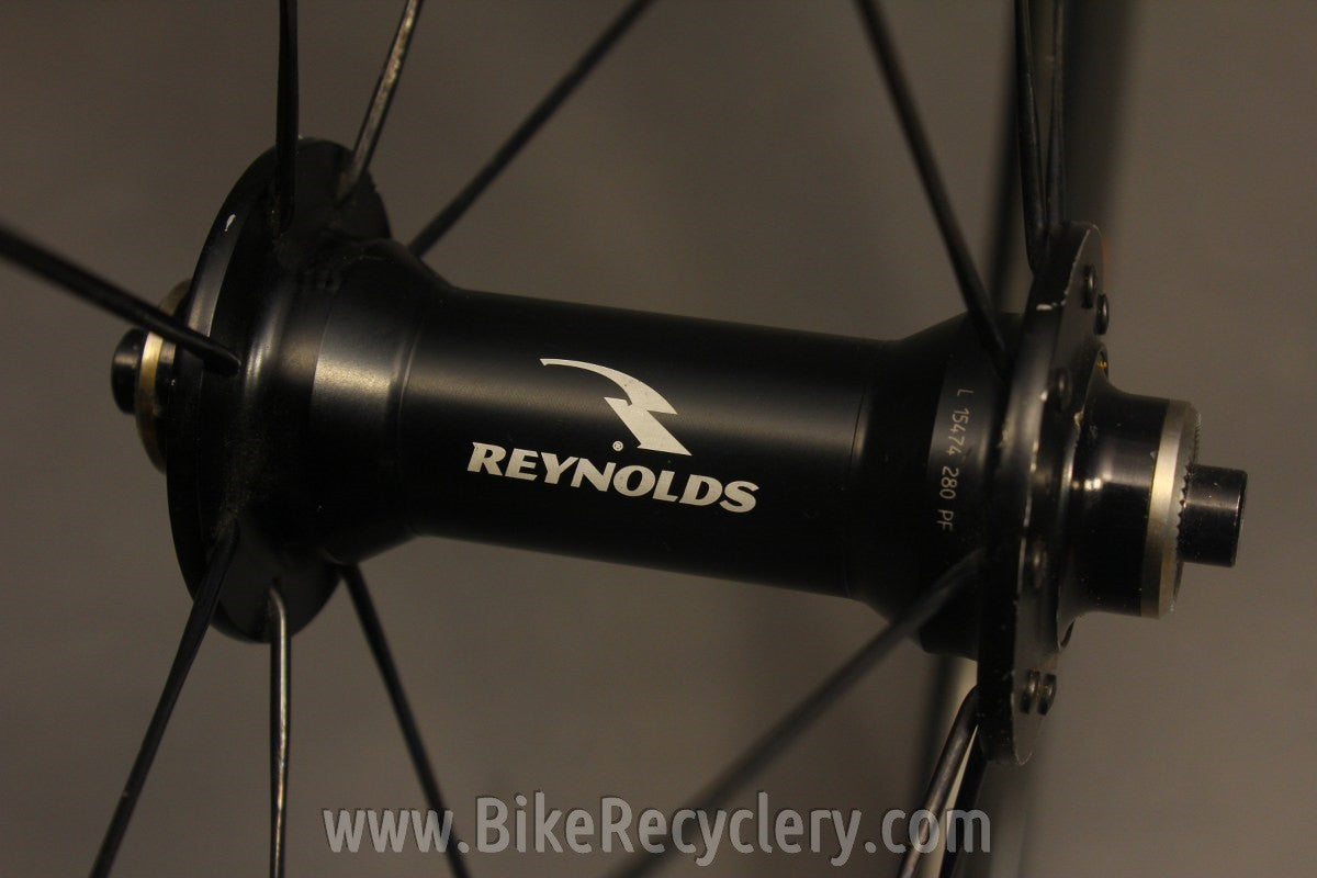 Reynolds SDV66 T Tubular Front Wheel: Carbon, 66mm Profile, 16H