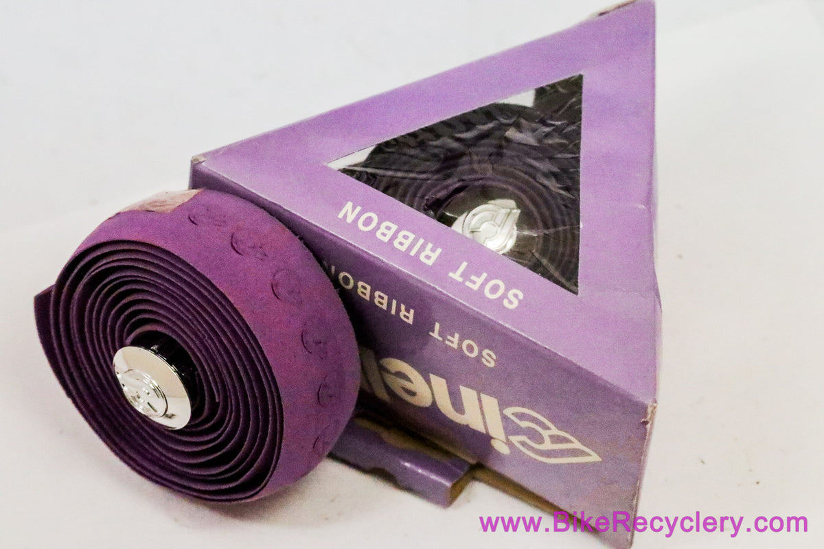 NIB/NOS Cinelli Soft Ribbon Handlebar Tape: 3DV Purple! Vintage 1980's / 1990's