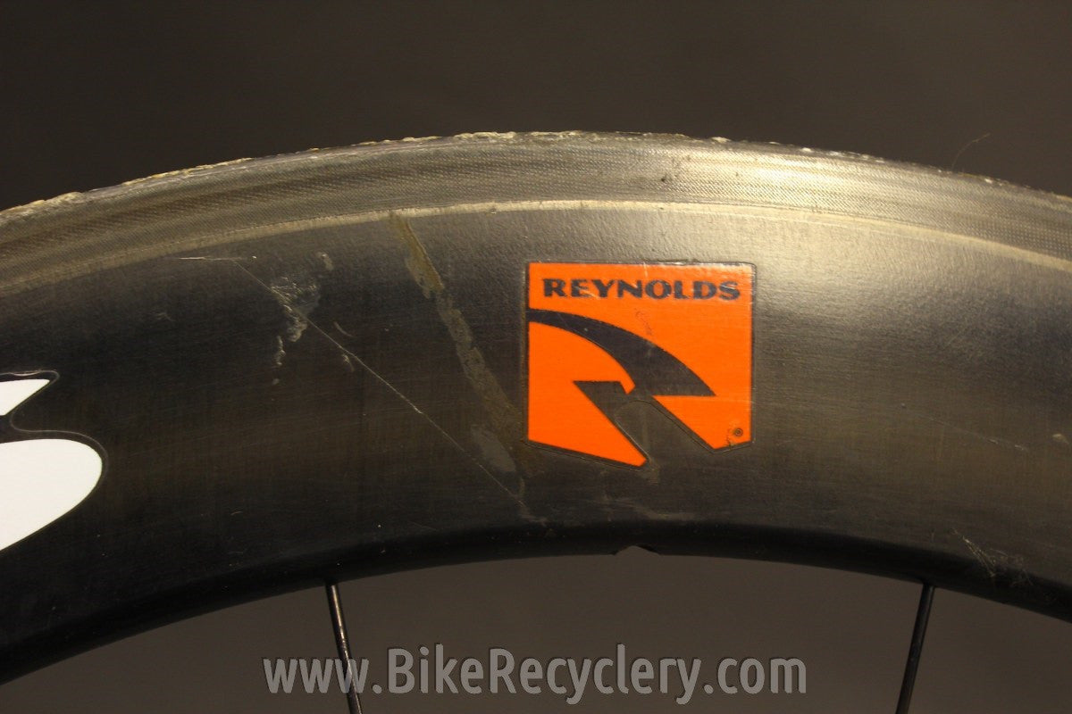Reynolds SDV66 T Tubular Front Wheel: Carbon, 66mm Profile, 16H