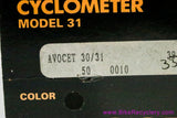 Avocet 30 / 31 Cyclometer: Yellow - Mount & Transmitter Ring - Vintage 1990s (Lightly Used)